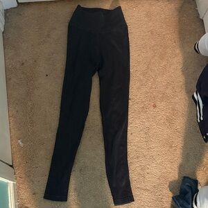 Black High-Waisted Leggings